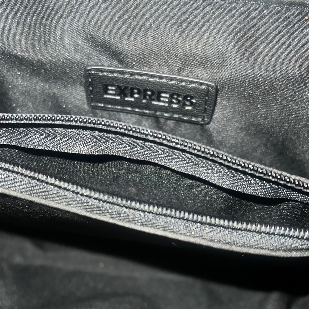 Express Gold and Brown Crossbody Bags with Elegant Textures - Picture 6 of 7